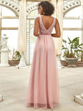 Maxi Langes Elegantes Ätherisches Tüll Abendkleid Formelle Ball Party Kleider Kleider