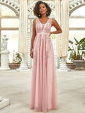Maxi Langes Elegantes Ätherisches Tüll Abendkleid Formelle Ball Party Kleider Kleider
