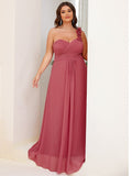 Plus Size One Shoulder Long Chiffon Bridesmaid Dress Formal Evening Dresses Gowns