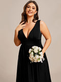 Elegant High-Low Sleeveless Empire Waist Bridesmaid Dress Junior Party Gowns Prom Dresses