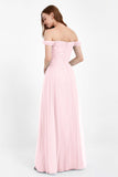 Dancing Night bridal party bridesmaid dress off the shoulder formal evening prom dresses
