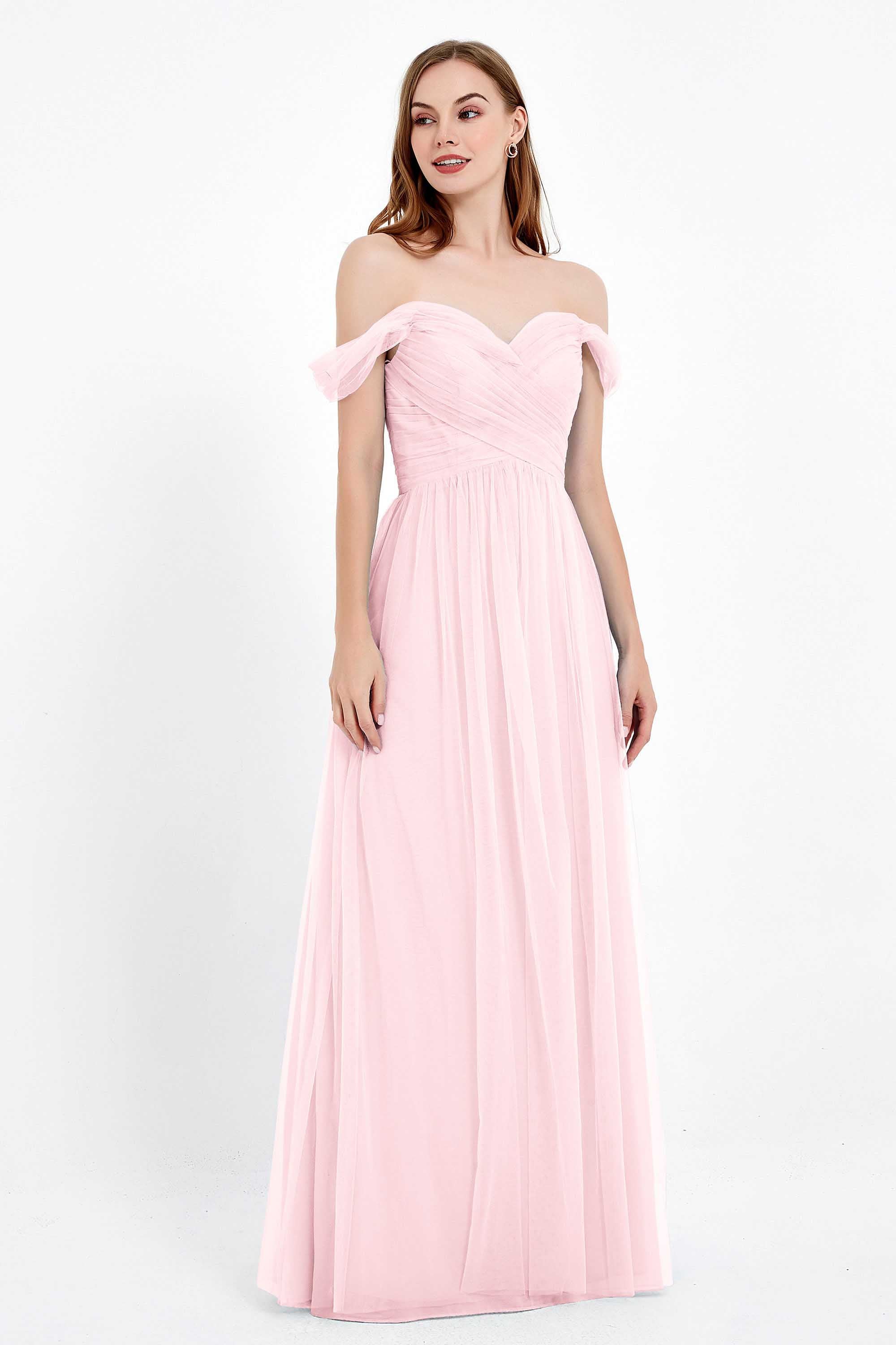 Dancing Night bridal party bridesmaid dress off the shoulder formal evening prom dresses