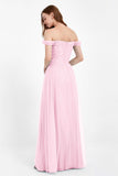 Dancing Night bridal party bridesmaid dress off the shoulder formal evening prom dresses
