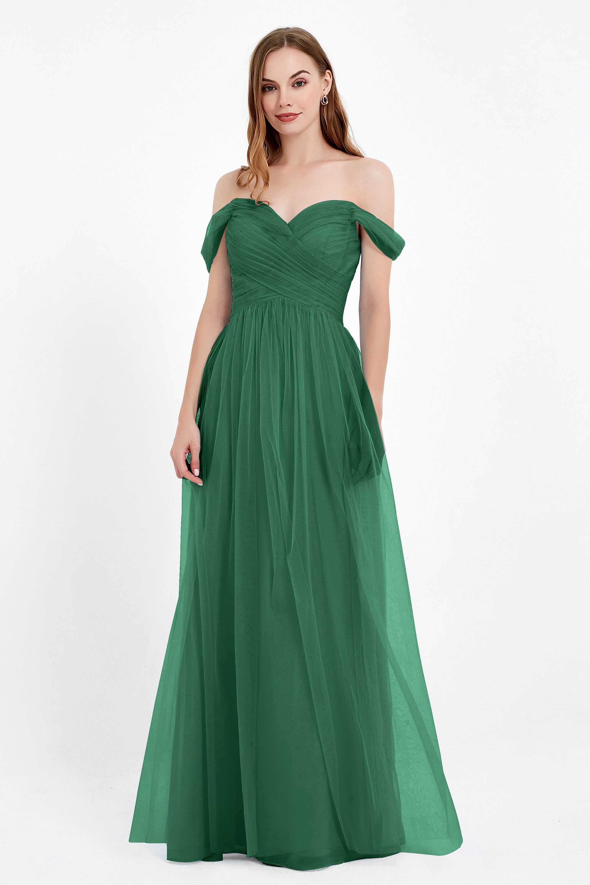 Dancing Night bridal party bridesmaid dress off the shoulder formal evening prom dresses