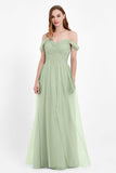 Dancing Night bridal party bridesmaid dress off the shoulder formal evening prom dresses