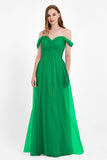 Dancing Night bridal party bridesmaid dress off the shoulder formal evening prom dresses