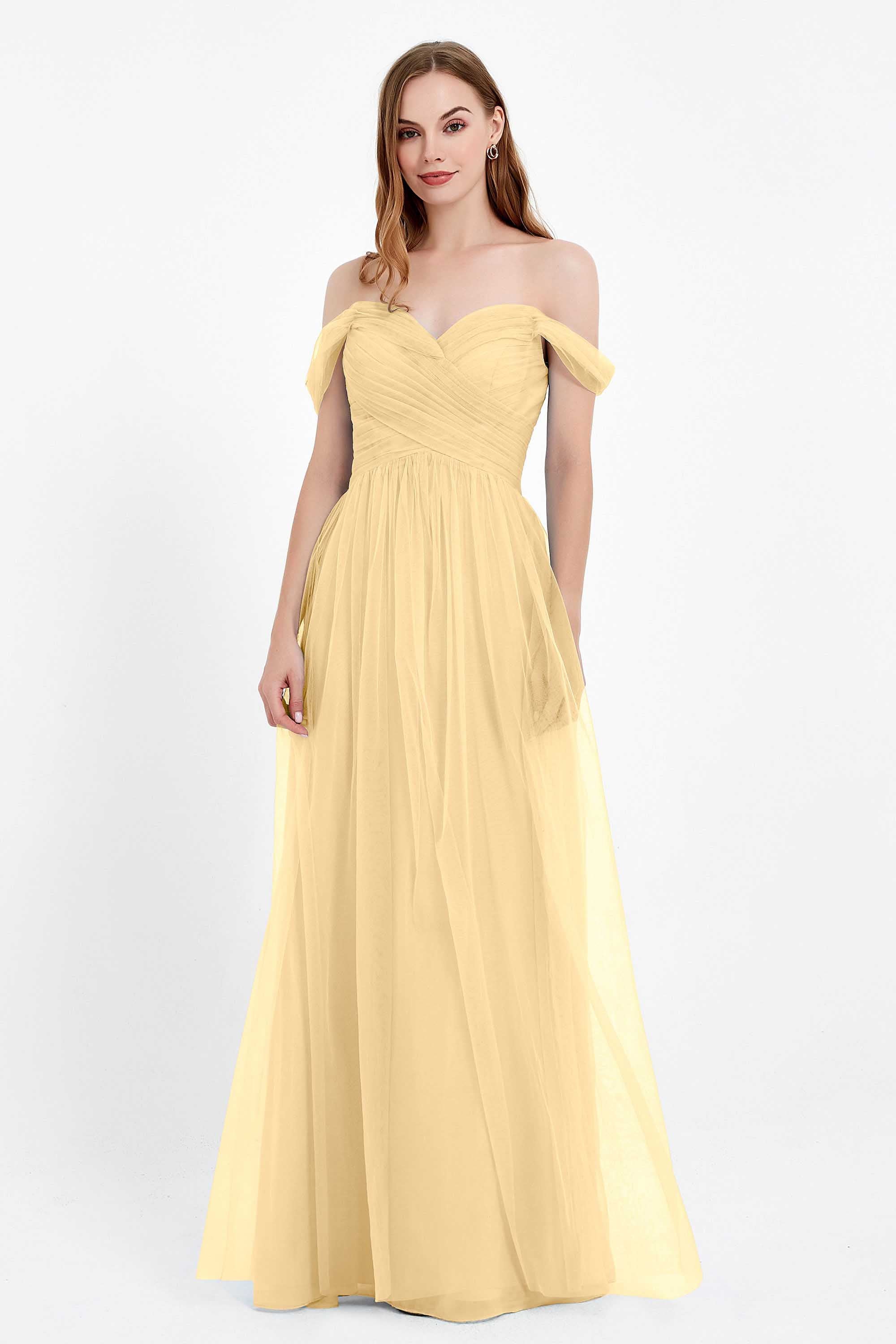 Dancing Night bridal party bridesmaid dress off the shoulder formal evening prom dresses