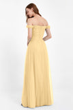 Dancing Night bridal party bridesmaid dress off the shoulder formal evening prom dresses
