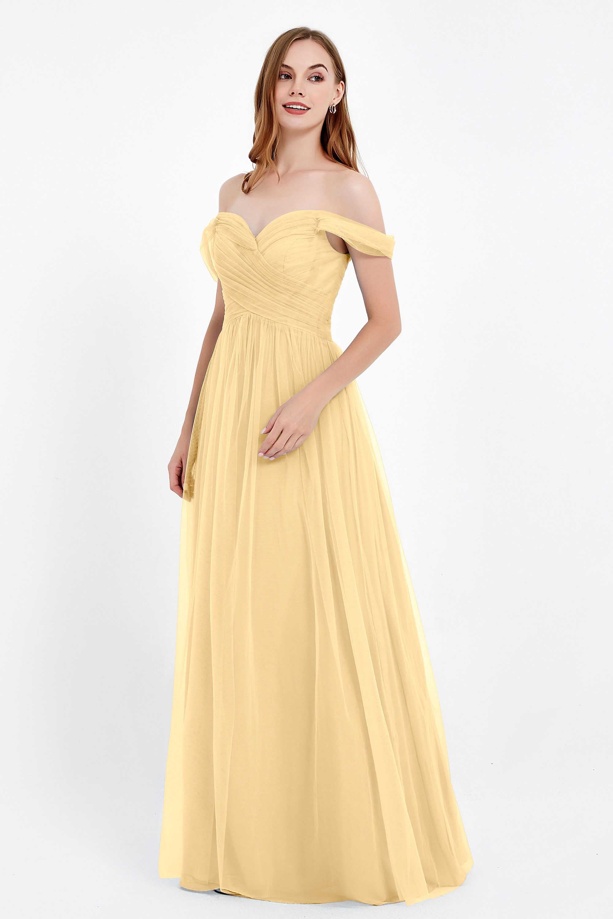 Dancing Night bridal party bridesmaid dress off the shoulder formal evening prom dresses