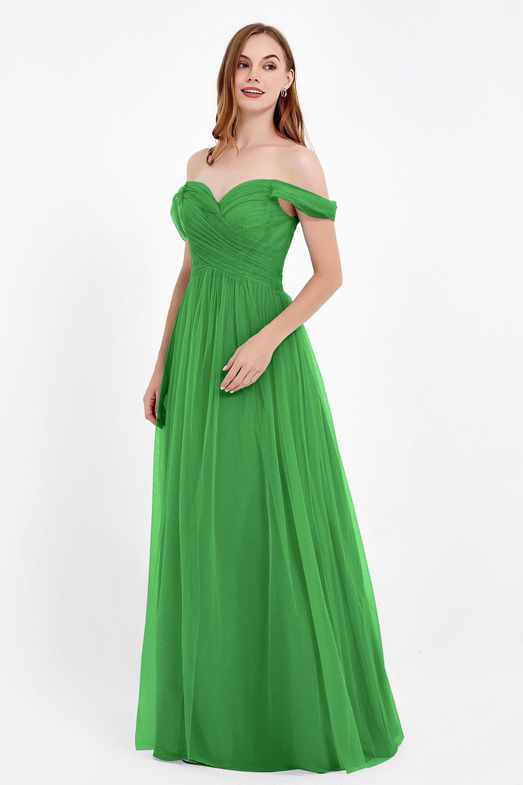 Dancing Night bridal party bridesmaid dress off the shoulder formal evening prom dresses