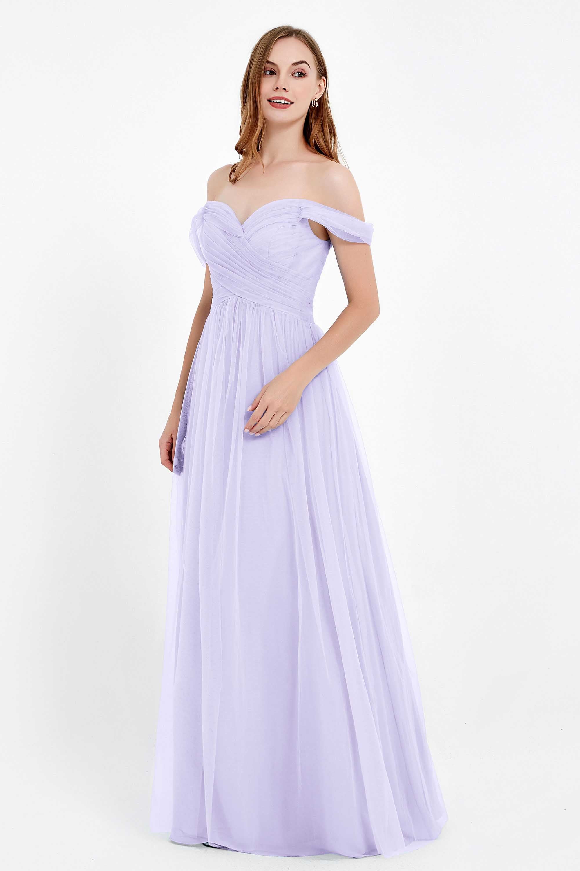Dancing Night bridal party bridesmaid dress off the shoulder formal evening prom dresses