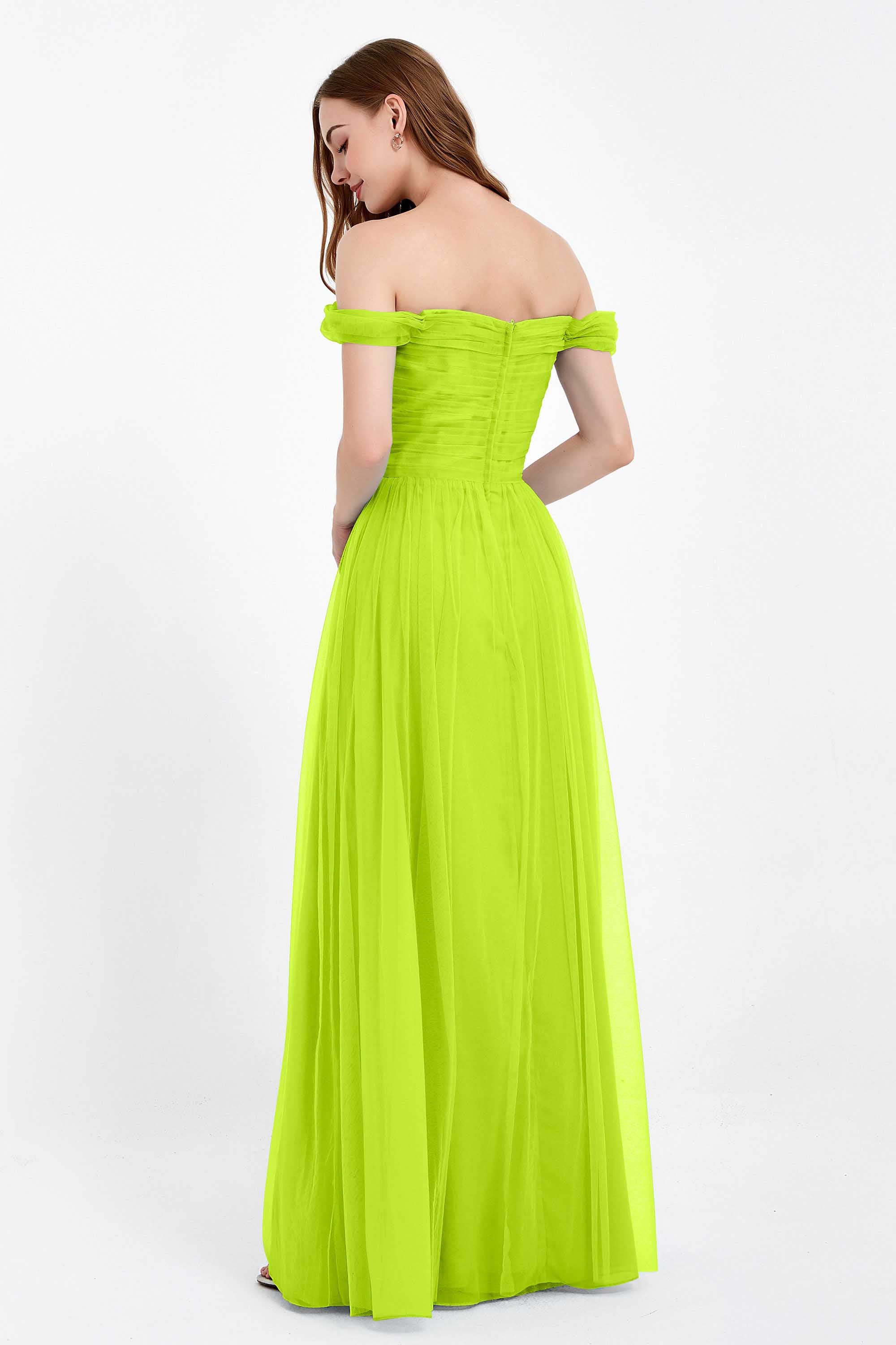 Dancing Night bridal party bridesmaid dress off the shoulder formal evening prom dresses