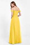 Dancing Night bridal party bridesmaid dress off the shoulder formal evening prom dresses