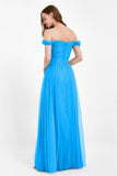 Dancing Night bridal party bridesmaid dress off the shoulder formal evening prom dresses