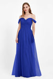 Dancing Night bridal party bridesmaid dress off the shoulder formal evening prom dresses