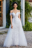 A-Linie Perlenapplikation Tüll Formales Abendkleid Abschlussball Partykleider