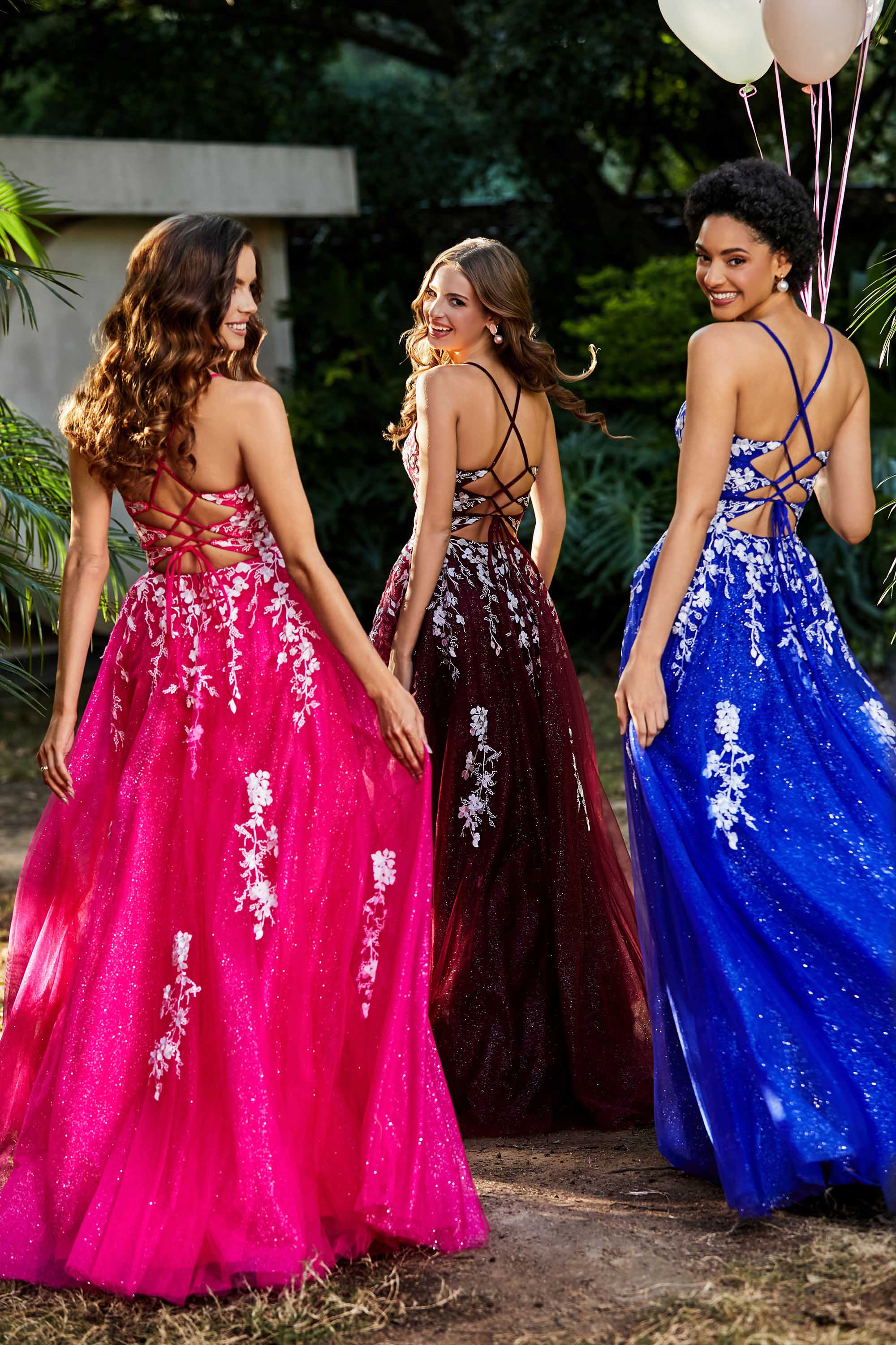 Spaghetti Straps Tulle Maxi Prom Party Ball Dress Formal Evening Gowns