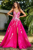 Spaghetti Straps Tulle Maxi Prom Party Ball Dress Formal Evening Gowns