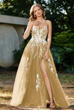 Spaghetti Straps Tulle Maxi Prom Party Ball Dress Formal Evening Gowns