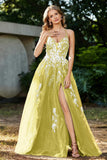 Spaghetti Straps Tulle Maxi Prom Party Ball Dress Formal Evening Gowns