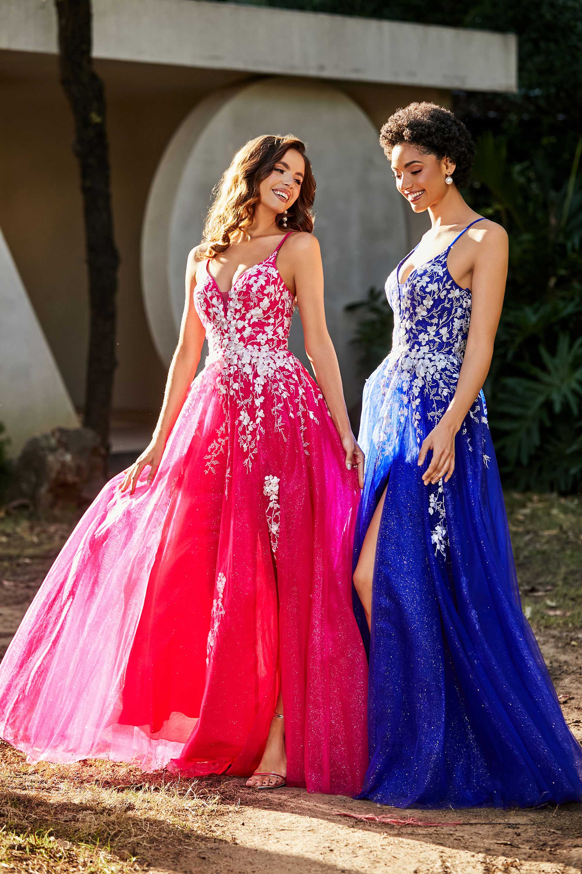 Spaghetti Straps Tulle Maxi Prom Party Ball Dress Formal Evening Gowns