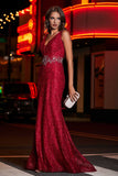 Lace Up Back Fitted Lace Formal Evening Gown Prom Party Dresses