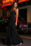 Open Back Beaded Long Jersey Prom Party Dress Formal Evening Dresses