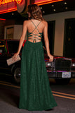 Open Back Beaded Long Jersey Prom Party Dress Formal Evening Dresses
