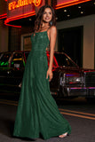 Open Back Beaded Long Jersey Prom Party Dress Formal Evening Dresses