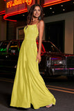 Open Back Beaded Long Jersey Prom Party Dress Formal Evening Dresses