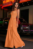Open Back Beaded Long Jersey Prom Party Dress Formal Evening Dresses