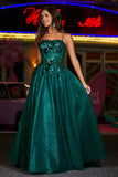 A-Linie Tüll Ballkleid mit Schnürung am Rücken und formeller Abendkleid