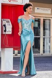 Rückenfreies Meerjungfrau-Kleid mit Schleppe, formelles Abendkleid, Abschlussball-Partykleid