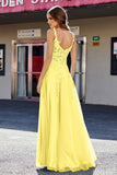 Lace Applique Corset Top Tulle Prom Party Gown Formal Evening Dresses