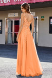 Lace Applique Corset Top Tulle Prom Party Gown Formal Evening Dresses