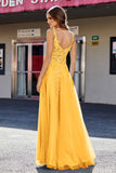 Lace Applique Corset Top Tulle Prom Party Gown Formal Evening Dresses