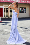 Korsett Plissee Top Meerjungfrau Satin Formale Abendkleid Prom Party Kleider