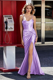 Korsett Plissee Top Meerjungfrau Satin Formale Abendkleid Prom Party Kleider