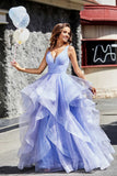 Sleeveless Ruched Skirt Tulle Ball Prom Party Gown Formal Evening Dresses
