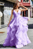Sleeveless Ruched Skirt Tulle Ball Prom Party Gown Formal Evening Dresses