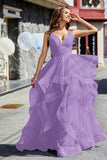 Sleeveless Ruched Skirt Tulle Ball Prom Party Gown Formal Evening Dresses