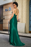 Sweetheart Mermaid Maxi Formal Evening Gown With Slit Prom Party Dresses