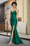Sweetheart Mermaid Maxi Formal Evening Gown With Slit Prom Party Dresses