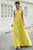 A-Linie Tüll Ballkleid mit Applikationen und Schleppe, mit Schlitz, formelle Abendkleider