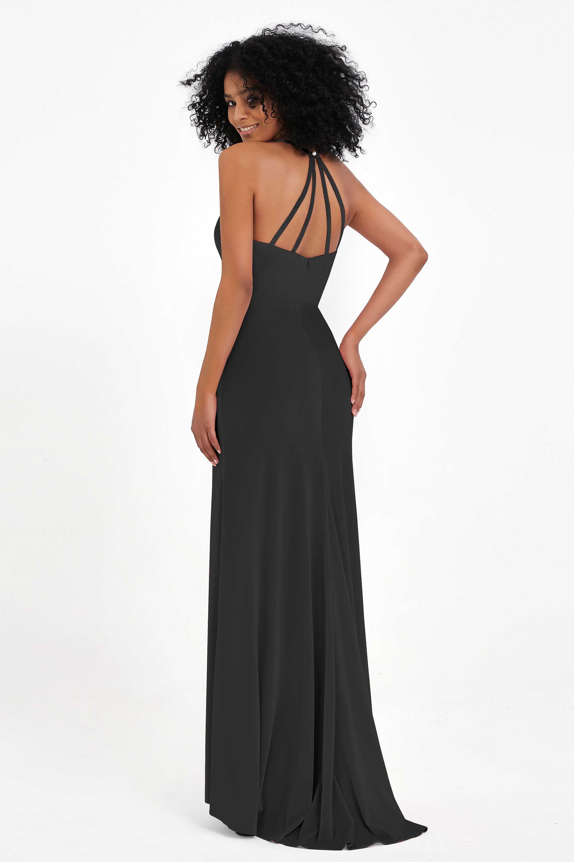 Bodycon Velvet Formal Evening Dress Sleeveless Pleated Sheath Women's Party Gowns Dresses