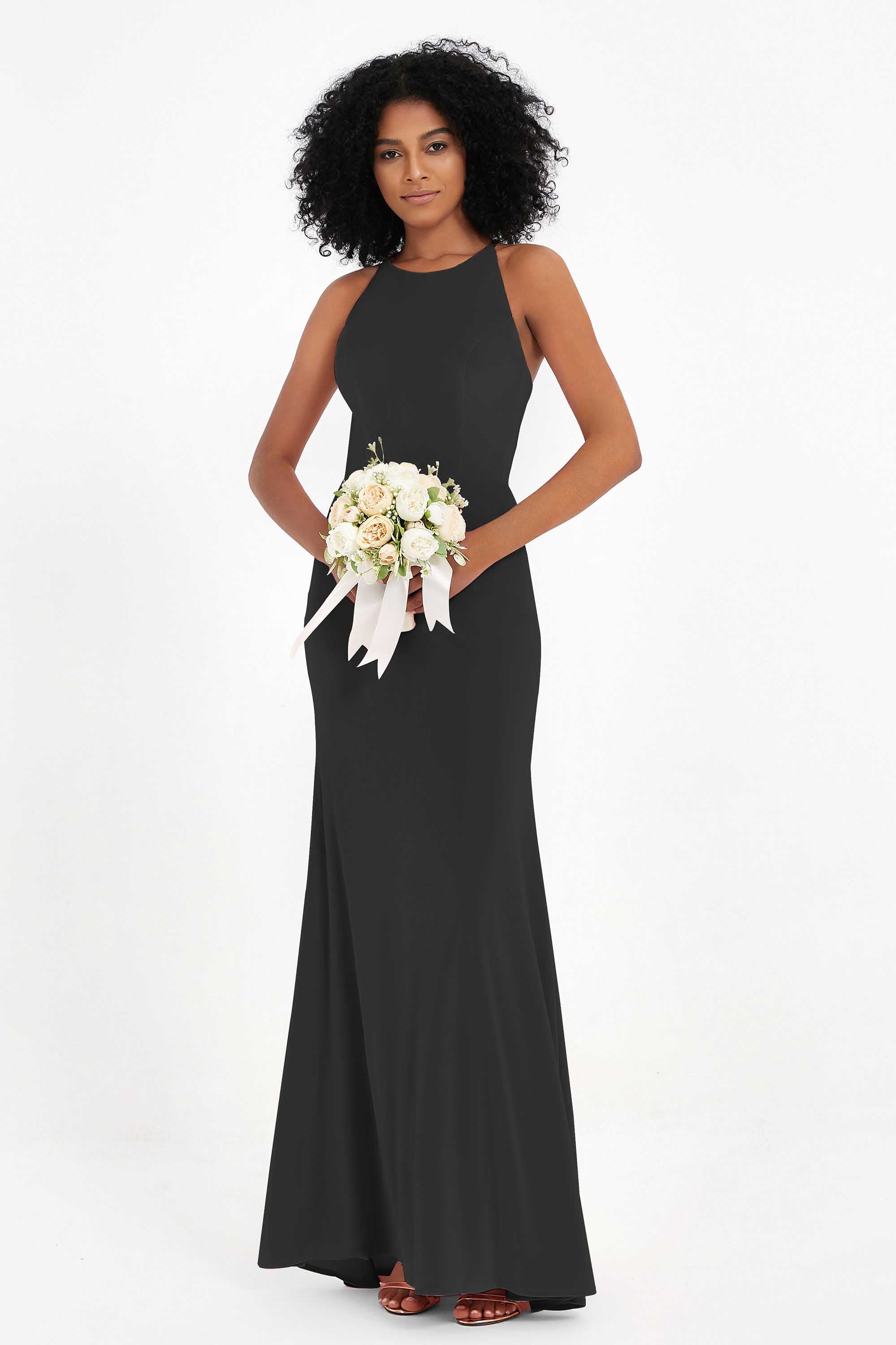 Bodycon Velvet Formal Evening Dress Sleeveless Pleated Sheath Women's Party Gowns Dresses
