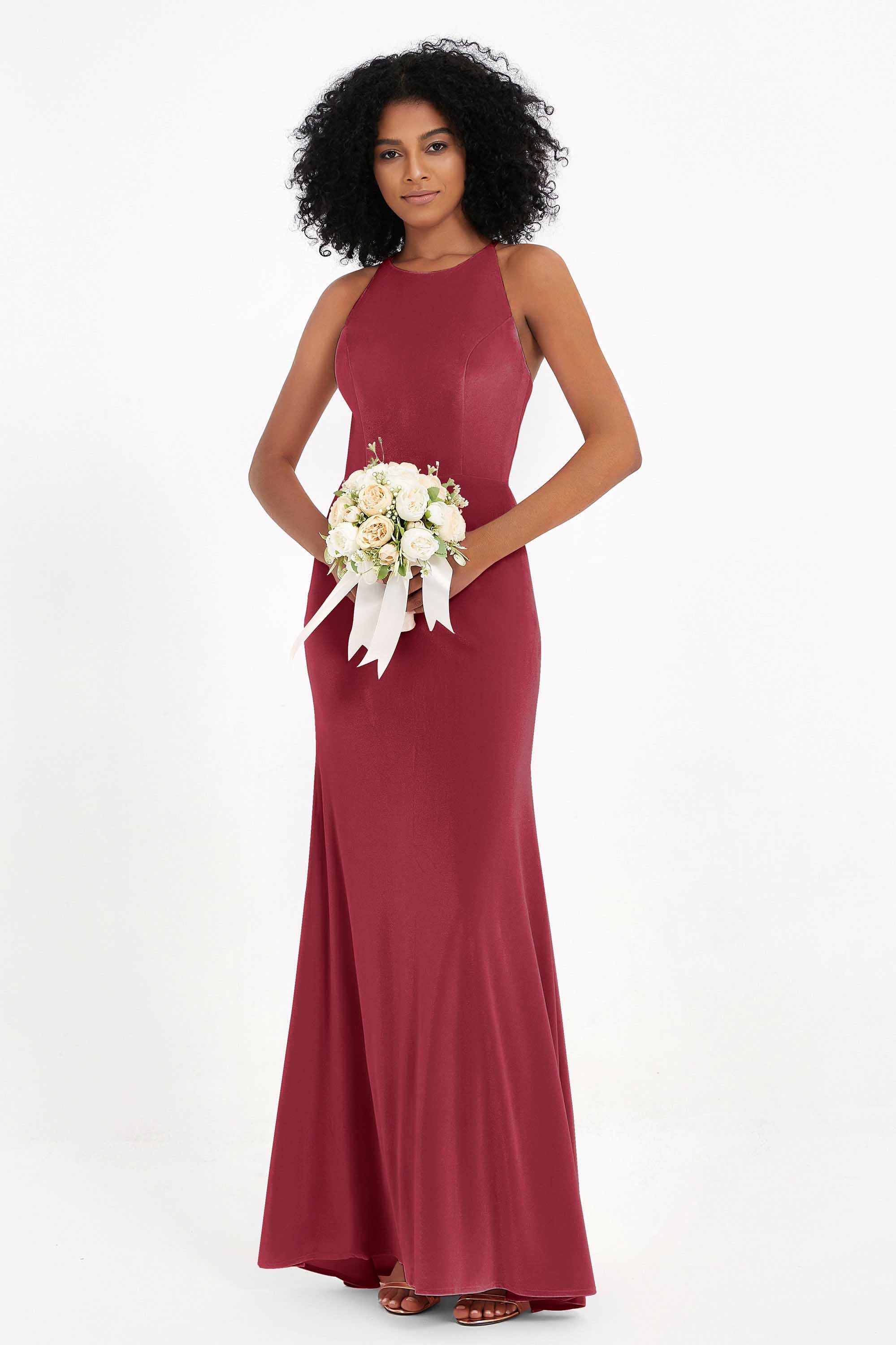 Bodycon Velvet Formal Evening Dress Sleeveless Pleated Sheath Women's Party Gowns Dresses