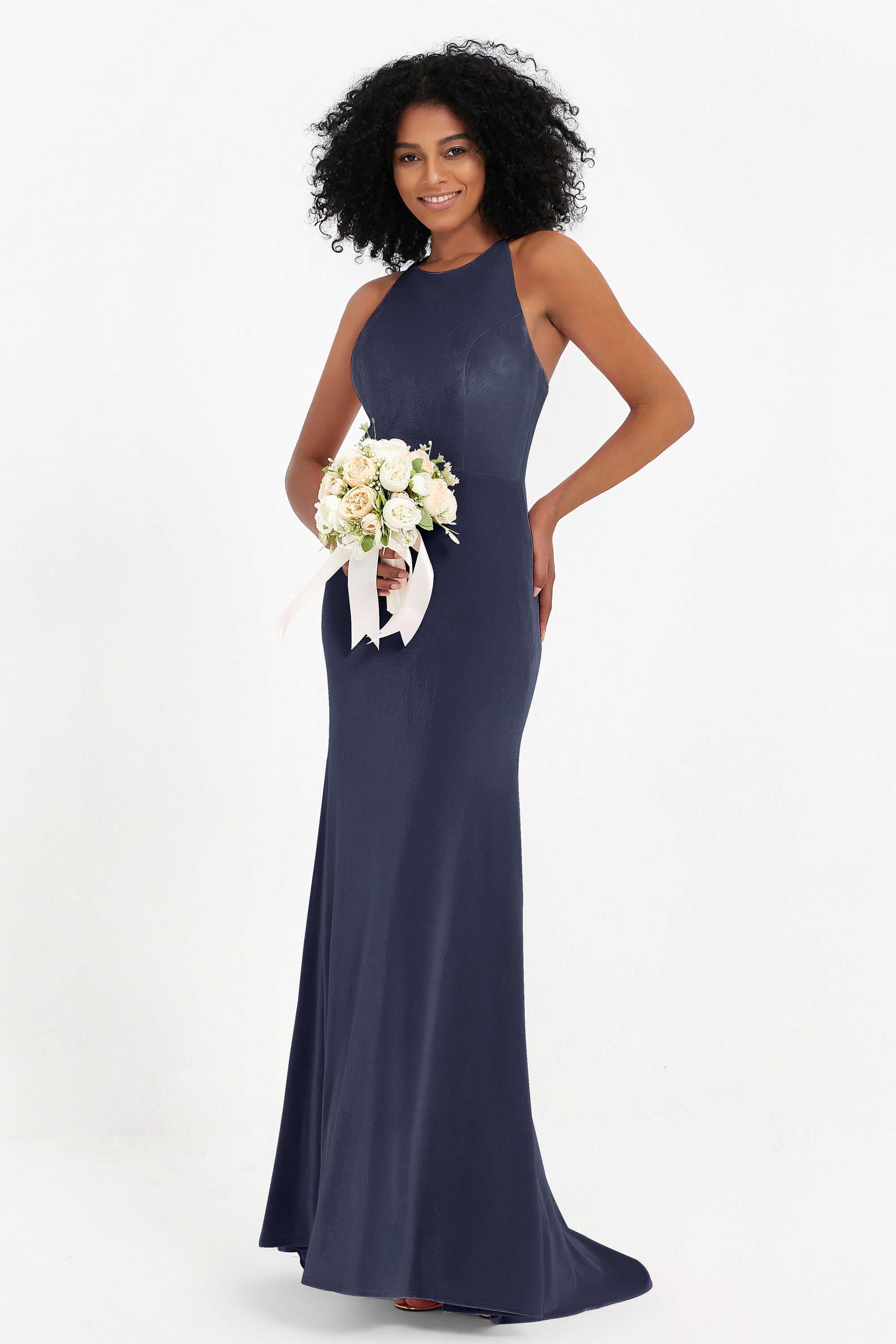 Bodycon Velvet Formal Evening Dress Sleeveless Pleated Sheath Women's Party Gowns Dresses
