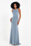 Bodycon Velvet Formal Evening Dress Sleeveless Pleated Sheath Women's Party Gowns Dresses