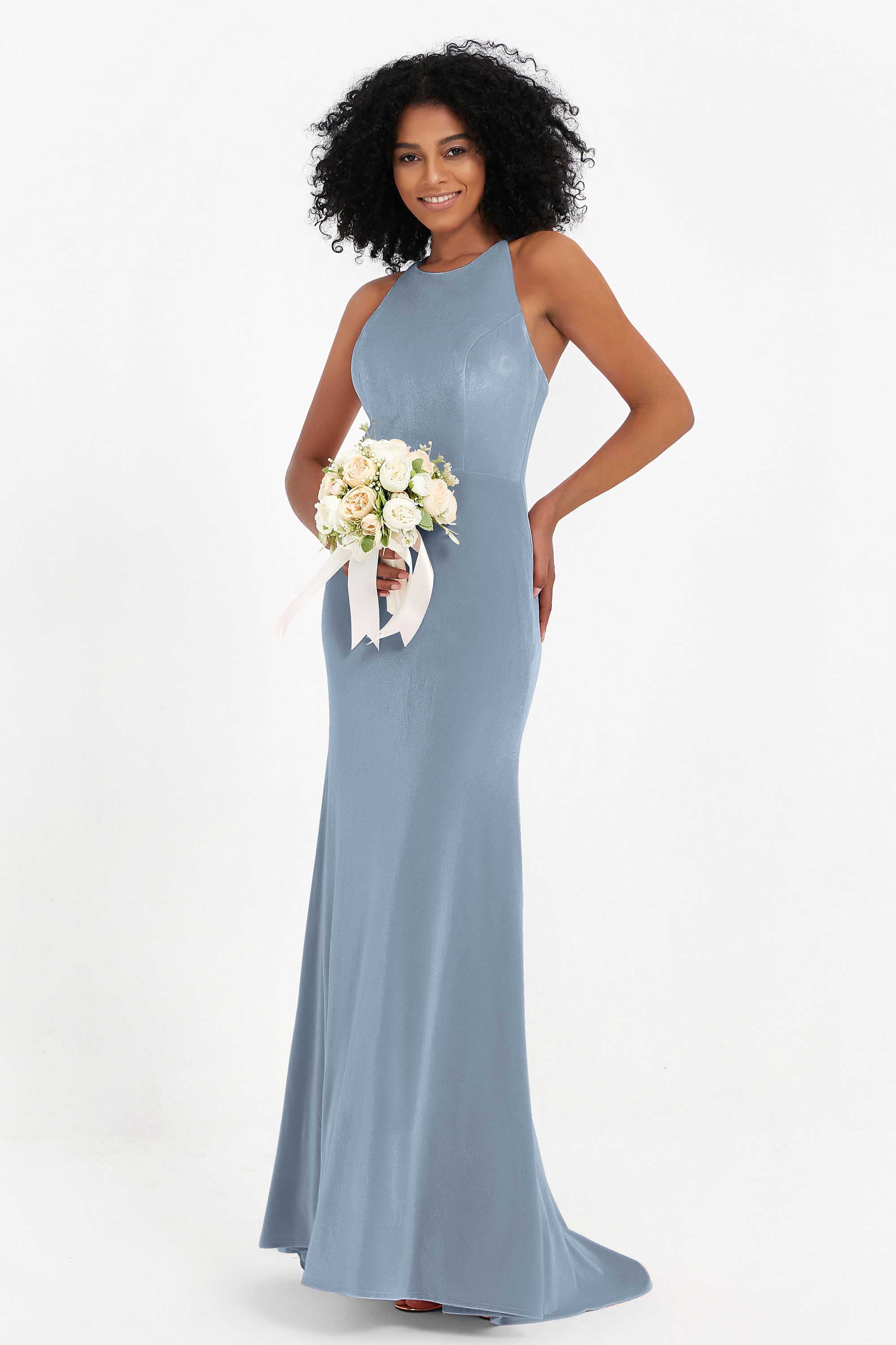 Bodycon Velvet Formal Evening Dress Sleeveless Pleated Sheath Women's Party Gowns Dresses